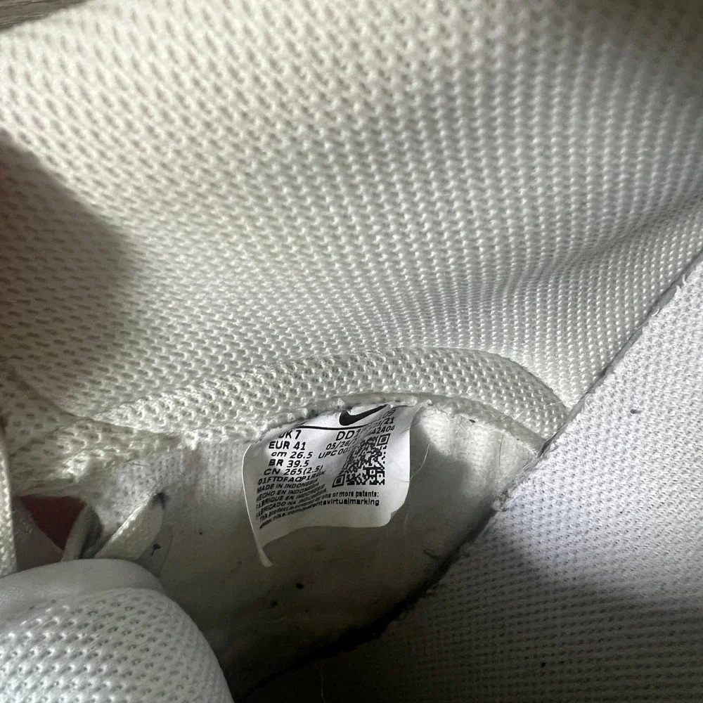 Nike Dunk High Sail Gum Women's‎ Size 9.5 Mens 8 Two Tone White Cream